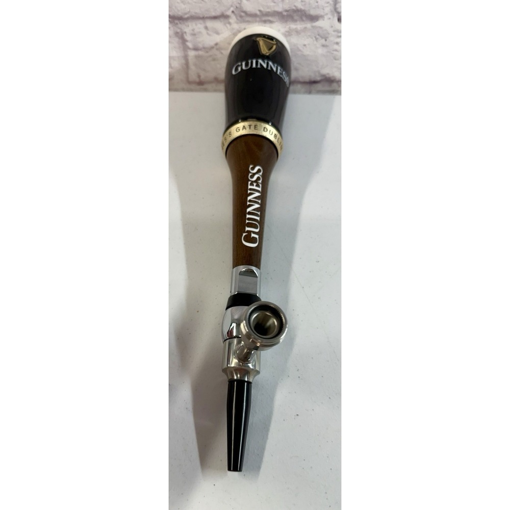 Guinness Beer Tap Handle Knob Topper Bar Top Keg Brewing Draft Pint Glass 18"